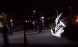 İnegöl'de Deydinler yolunda feci kaza; 1 yaralı