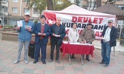 İnegöl'de imza kampanyası ile tepki gösterdiler