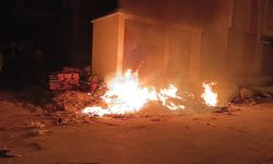 Sanayide alev alev yandı