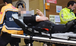 Otomobiller çarpıştı... Yolcu hastanelik oldu