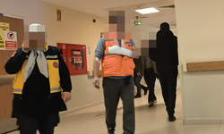 Genç işçi acılar içinde kaldı Bursa'ya sevk edildi