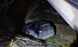 İnegöl'de dereye uçtu; 1 yaralı