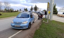 İnegöl’de köprülü kavşakta görünmez kaza