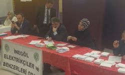 İnegöl'de Elektrikçiler Odası'nda başkan değişmedi