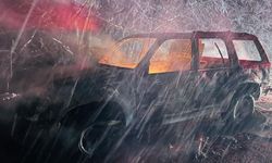 İnegöl'de cayır cayır yandı! Hurdaya döndü