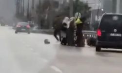 Bursa’da Sürücü ile Kurye Arasında Şiddet: O Anlar Kamerada