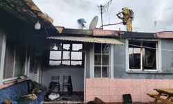 Bursa’da müstakil ev alevlere teslim oldu!