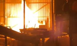 Bursa'da bir palet fabrikasında daha yangın