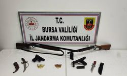 Bursa'da silah operasyonu: 2 gözaltı