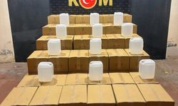 Bursa’da sahte alkole darbe: 1000 litre ele geçirildi