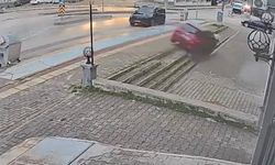 Bursa'da direksiyon dersinde fren yerine gaza bastı