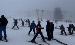 Uludağ'da hafta sonu yoğunluğu yaşandı!