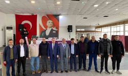 Ayvacık'ta Şoförler ve Otomobilciler Esnaf Odası Başkanı Mehmet Solak güven tazeledi