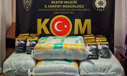 Bilecik'te 123 kilo kaçak tütün ele geçirildi