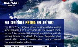 Ege Denizi için fırtına uyarısı