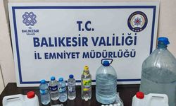 Erdek'te kaçak içki operasyonu