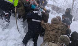 Mahalleye çığ düştü: 1 kişi kayıp, 22 ev boşaltıldı