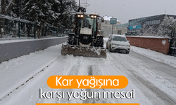 Nilüfer’de kar yağışına karşı kesintisiz mesai