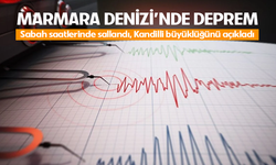 Marmara sabah saatlerinde sallandı