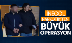 İnegöl Narkotik'ten büyük operasyon