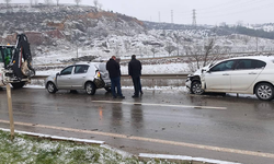İnegöl'de zincirleme kaza