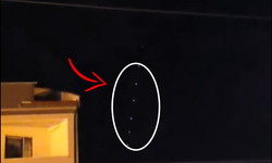 İnegöl semalarında görülen ışıklı cisimler paniğe neden oldu