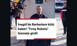 İnegöl Belediyesi'nden tıraş robotu açıklaması: "Böyle bir hizmetimiz yok"