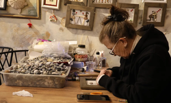 Taş süsleme sanatının son temsilcisi çırak bulamamaktan dertli!