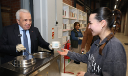 Başkan Şadi Özdemir’den finaller öncesi gençlere moral ziyareti