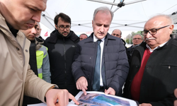 İnegöl'ün yeni olimpik havuzunda çalışmalar başladı