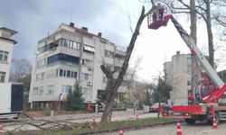 Lodosa karşı büyükşehir ekipleri sahada