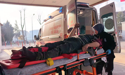 İnegöl'de işçi demir yığınının altında kaldı