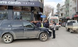 İnegöl'de kaza sonrası gerginlik...  Cip ile motosiklet çarpıştı; 1 yaralı