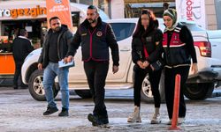 İnegöl'de saldırgan kadını Jandarma yakaladı