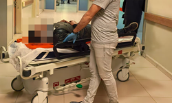 İnegöl'de motosiklet sürücüsü ölümden döndü