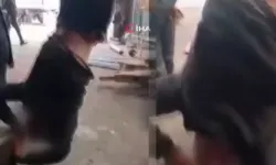 Zihinsel engelli şahsı ayağından bağlayıp vince asan şahıslar gözaltına alındı