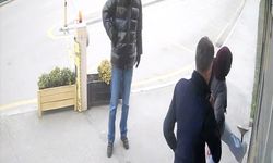 Bursa Şehir Hastanesi taksi durağına saldırı anları kameraya yansıdı!