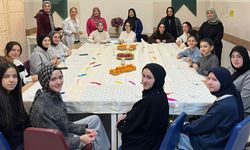 Anne ve çocuklar birlikte üretti