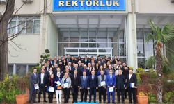 BUÜ'de akredite olan programlara teşekkür belgesi