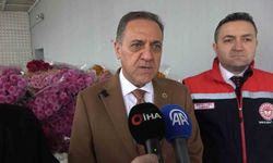 Yalova'da çiçek mezatlarında Sevgililer Günü hareketliliği