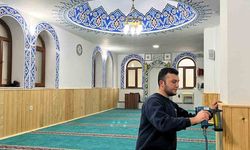 Yunus Emre Camii'nde Ramazan hazırlığı tamamlandı
