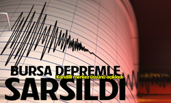 Bursa Kestel'de deprem