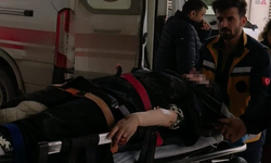 Bursa İnegöl'de kadın sürücü kanlar içinde kaldı