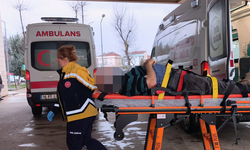 Bursa İnegöl'de ekmek almak isterken ölümden döndü