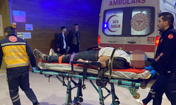 Bursa İnegöl'de mobilya yüklerken düştü!