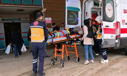 Bursa İnegöl'de elektrikli bisiklet sürücüsü ölümden döndü