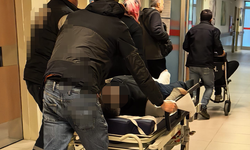 Bursa İnegöl'de forkliftin altında kaldı