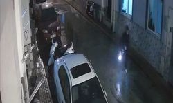 Bursa İnegöl'de havaya ateş eden şahıs kameraya yansıdı