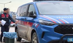 Bursa İnegöl'de Jandarma yaralıyı hastaneye yetiştirdi