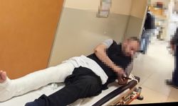 Bursa İnegöl'de şoförün bacağı kırıldı